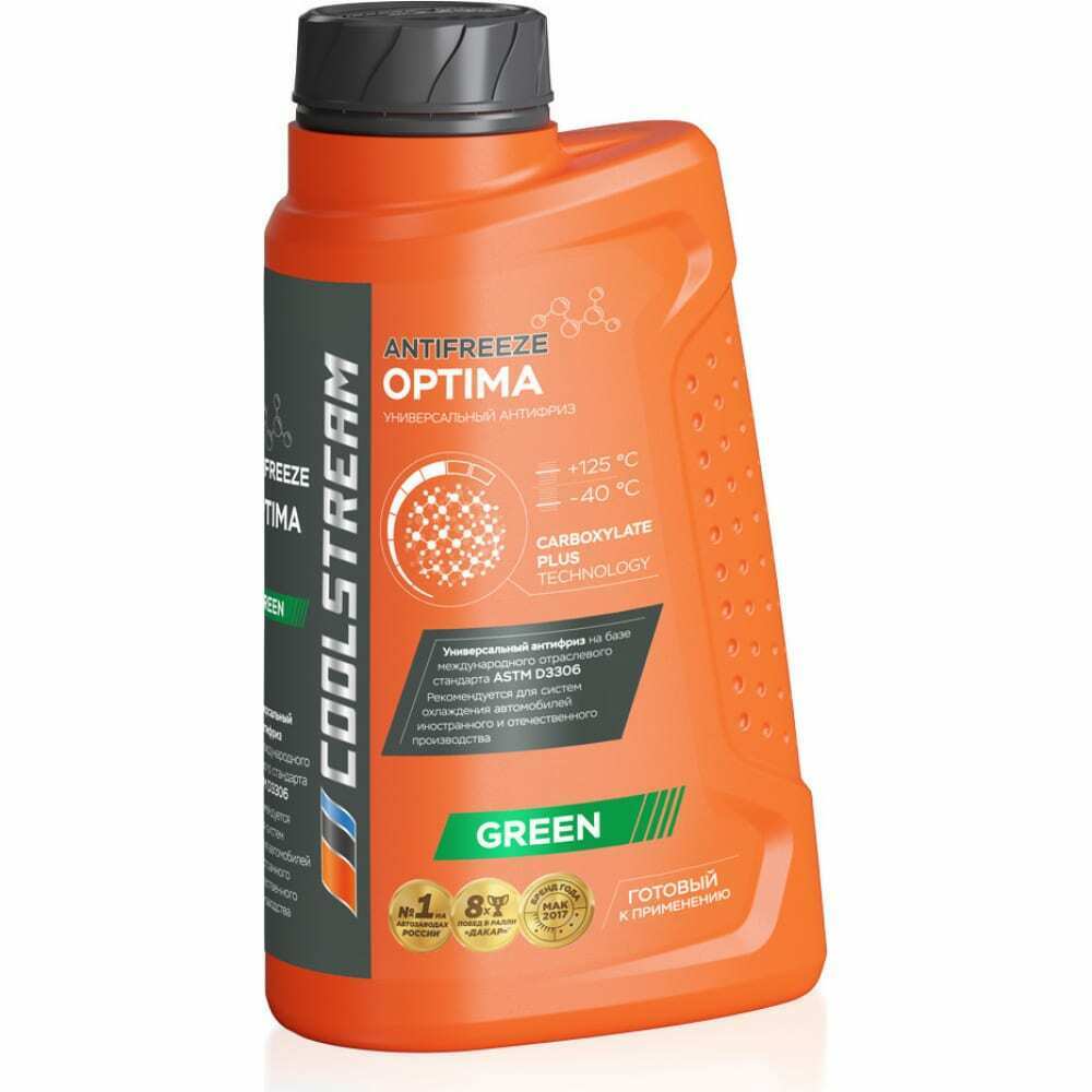 Антифриз COOL STREAM OPTIMA 1 КГ., ЗЕЛЕНЫЙ, CS-010701-GR COOL STREAM, CS010701GR
